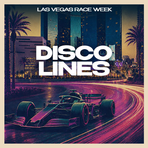Disco Lines – Race Week - Flyer