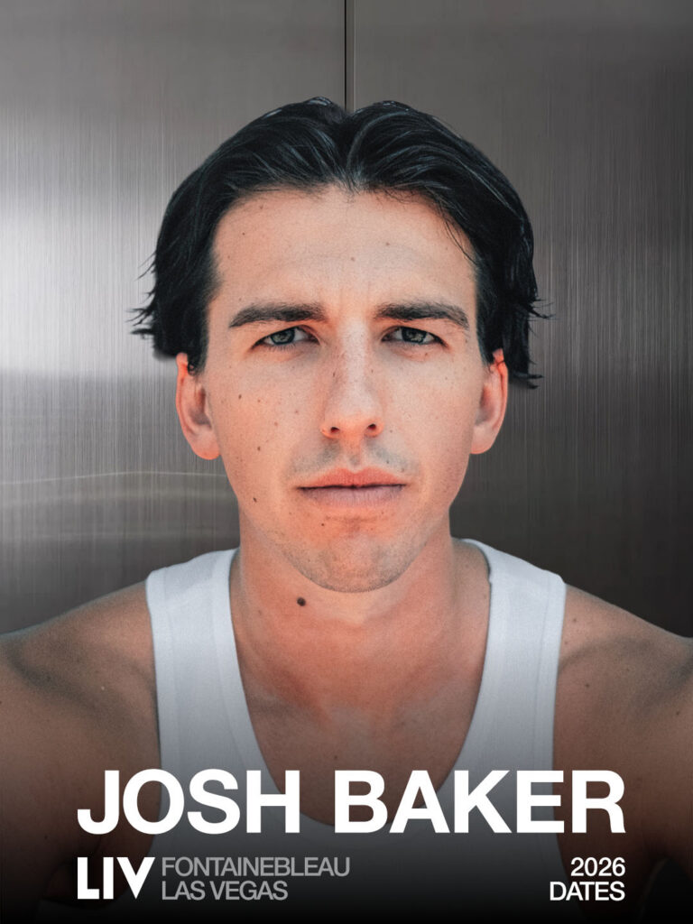Josh Baker at LIV Las Vegas.