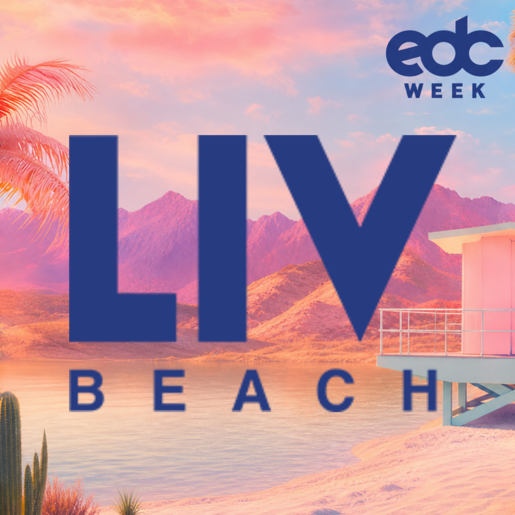 EDC Week LIV Beach Las Vegas.